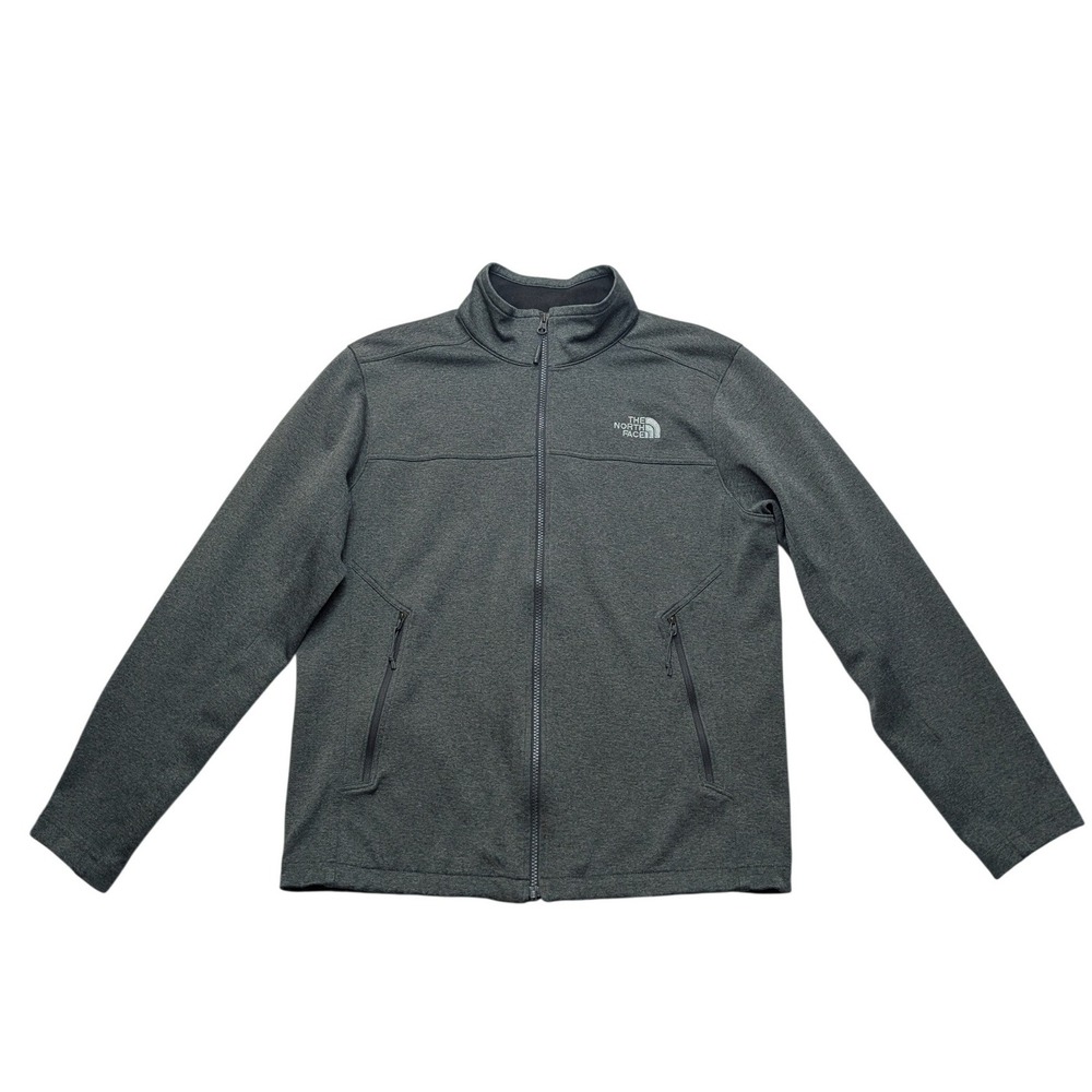 The North Face Gordon Lyons Jacket Mens Medium Grey Sweater Fleece NF0A33QN